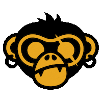 MonoCoco monkey mono macaco affe Sticker