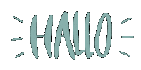 Hallo Sticker by creativedepot