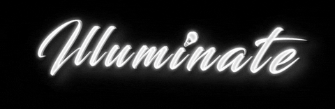 Illuminaterolling neon glow illuminate GIF