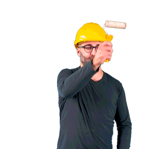 Painting Construction Sticker by Stavario