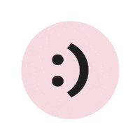 Happy Smiley Face Sticker by Myriad Beauty