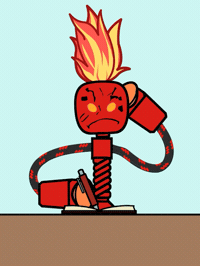Angry Writing GIF by StikBot