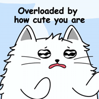Compliment Blushing GIF by MESA My Emotional Support Animal