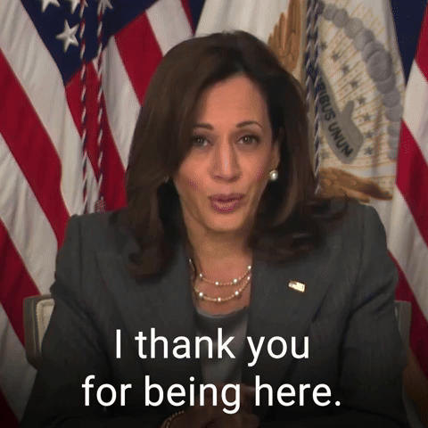 I thank you for being here.