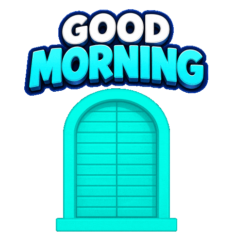Happy Good Morning Sticker by Lucas and Friends by RV AppStudios