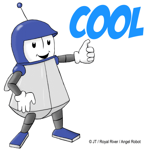 Robot Ok Sticker by Royalrivermusik