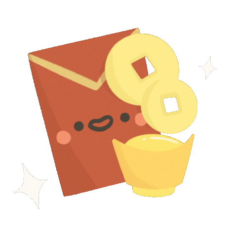 Chinese New Year Money Sticker