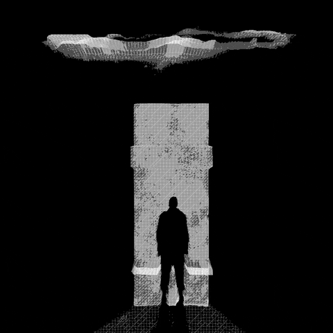 UnknownNFT giphyupload ai monochrome loopartcritique2023 GIF
