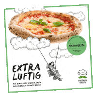 Hungry Pizza Sticker by Gustavo Gusto