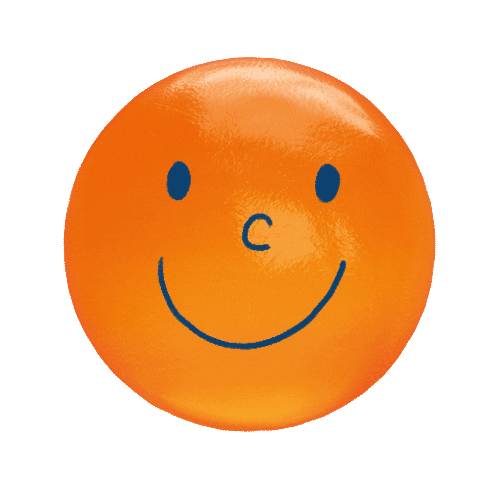 Smiley Face Blink Sticker by The Natural Confectionery Co.