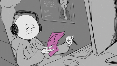 Smoke Smoking GIF by CC0 Studios