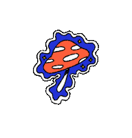 Funk Mushroom Sticker