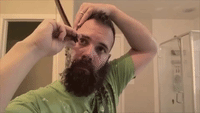 Man Shaves 6-Month-Old Beard With Straight Blade 