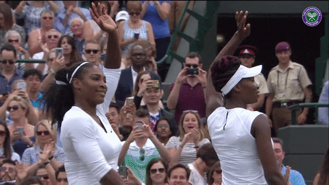 Serena Williams Dancing GIF by Wimbledon