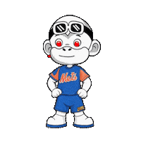 Confused New York Mets Sticker by Zhot