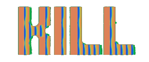 Glitch Text Sticker