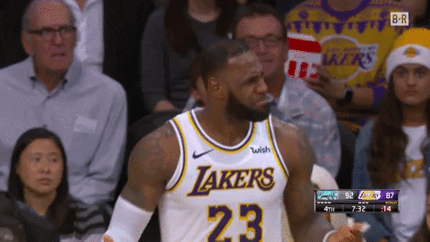 angry lebron james GIF by Bleacher Report