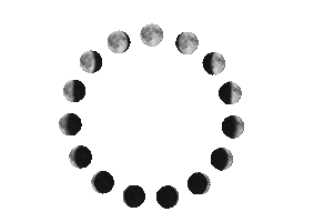 Printjesenzo moon boho spirit zen Sticker