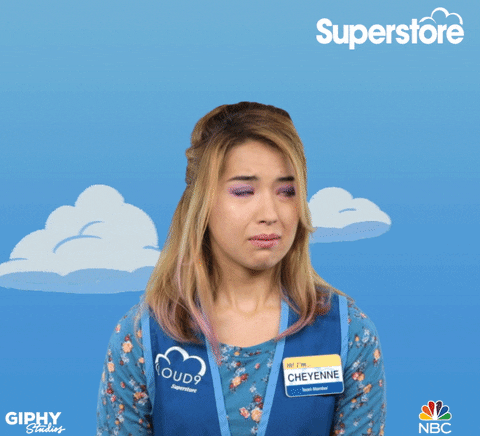 Nichole Bloom Crying GIF by Superstore