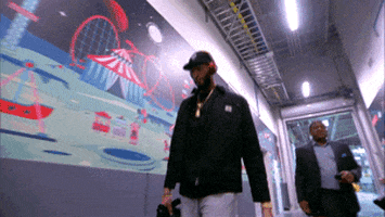 anthony davis arrival GIF by NBA