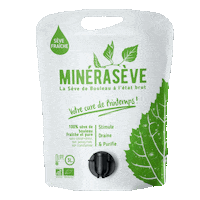 Mineraseve cure seve bouleau minérasève Sticker