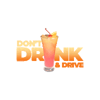 Dont Drink And Drive Sticker by peregonza