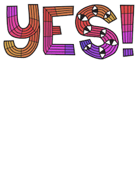 Party Yes Sticker by Jeff McCann