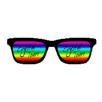 party sunglasses Sticker by Crystal-Tours