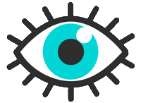 Eyes Look Sticker by facetune