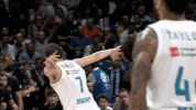 happy real madrid GIF by EuroLeague