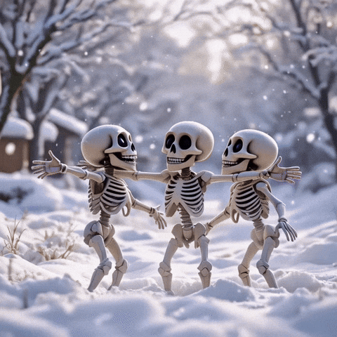 Happy Snow GIF by chukels
