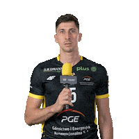 Volleyball Interview Sticker by PGE GiEK Skra Bełchatów