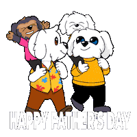 Fathers Day Family Sticker by BoDoggos