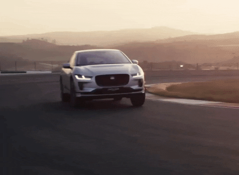 On My Way Electric Cars GIF by Jaguar