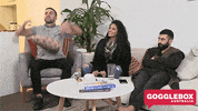 matty sarah and jad dancing GIF by Gogglebox Australia