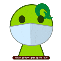 Sick Mask Sticker by Qoo10 Singapore