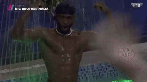 Flexing Six Pack GIF by Showmax