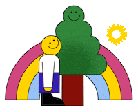 Rainbow Love Sticker