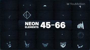 Neon Elements 45 66 | Video |You Motion