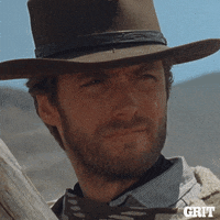 Clint Eastwood Smile GIF by GritTV