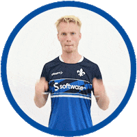 Celebrating 2 Bundesliga Sticker by SV Darmstadt 1898 e.V.
