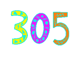 Party Miami Sticker