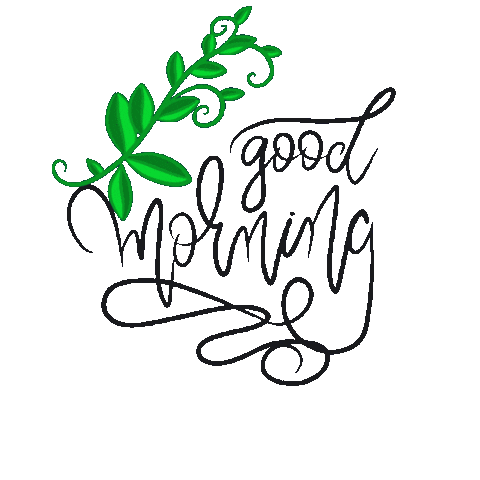 Good Morning Goodbye Sticker