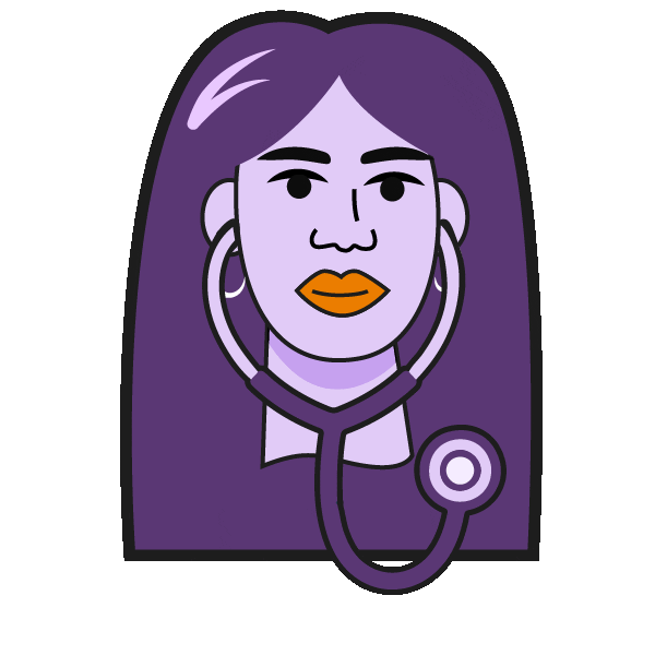Woman Doctor Sticker by Novant Health