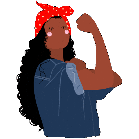 Happy Wonder Woman Sticker by Prosa de Cora