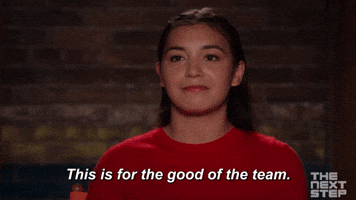 This is for the Good of the Team