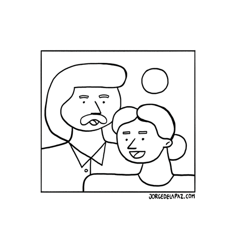 couple drawing GIF by Jorge