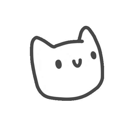 Happy Cat Sticker by odsanyu