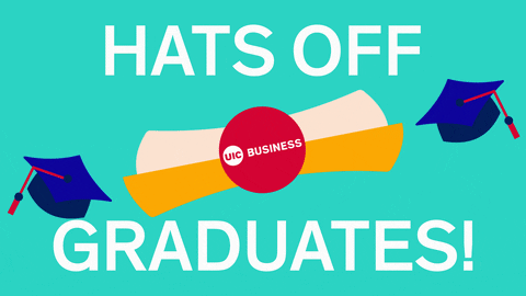 Commencement GIF by UIC Business