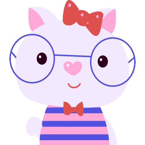 Cat Glasses Sticker by MCD Studio